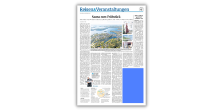 Anzeigen im Reiseteil