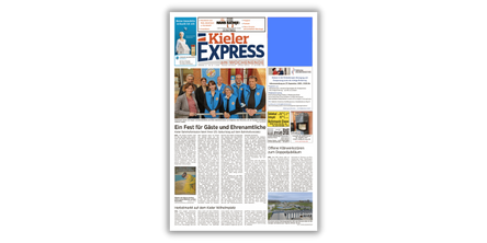 Titelkopf rechts - Kieler Express