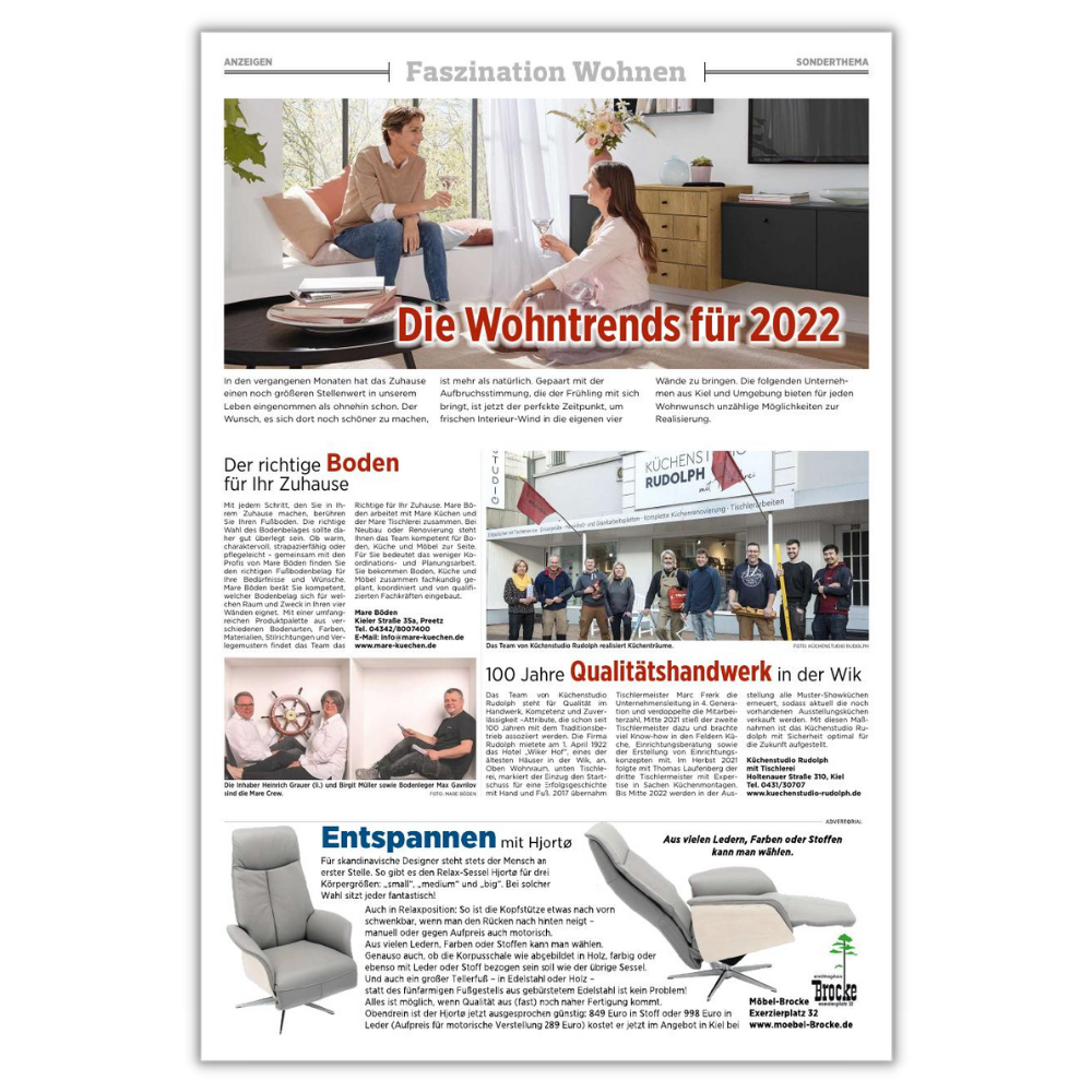 Sonderseiten - Faszination Wohnen - Seite1