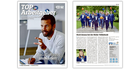 Zeitungsbeilage - Top Arbeitgeber - Beitragsbild