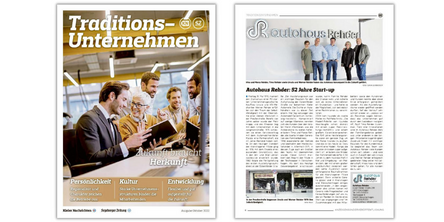 Zeitungsbeilage - Traditionsunternehmen - Beitragsbild