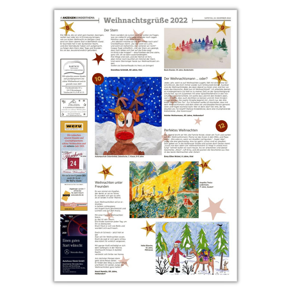 Sonderseiten - Weihnachtsgrüße - Seite3