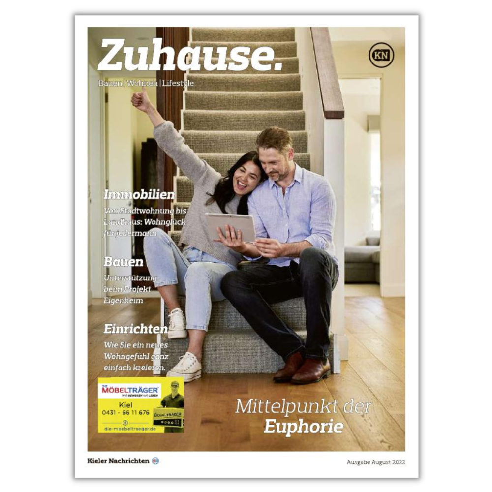 Zeitungsbeilage - Zuhause - Aug